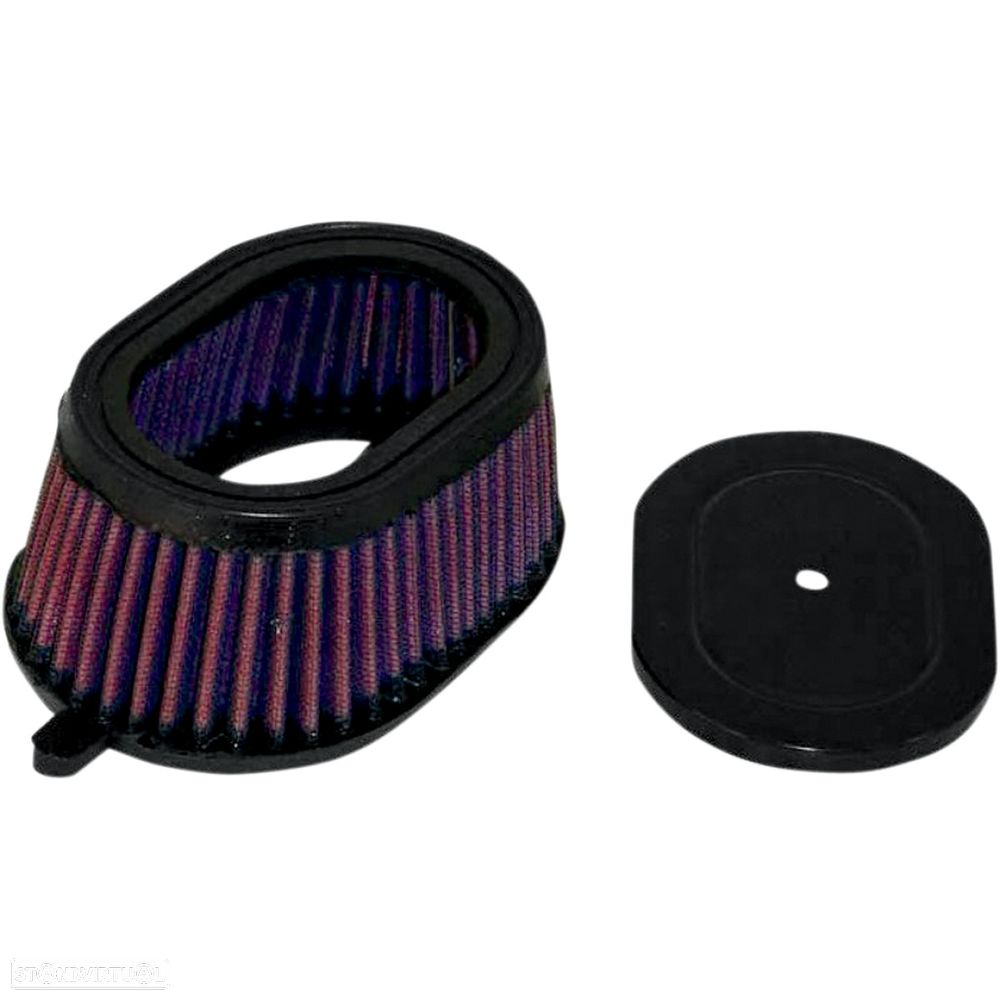 filtro de ar desportivo k&n kawasaki klr/klx 650 ka-6589 - 1