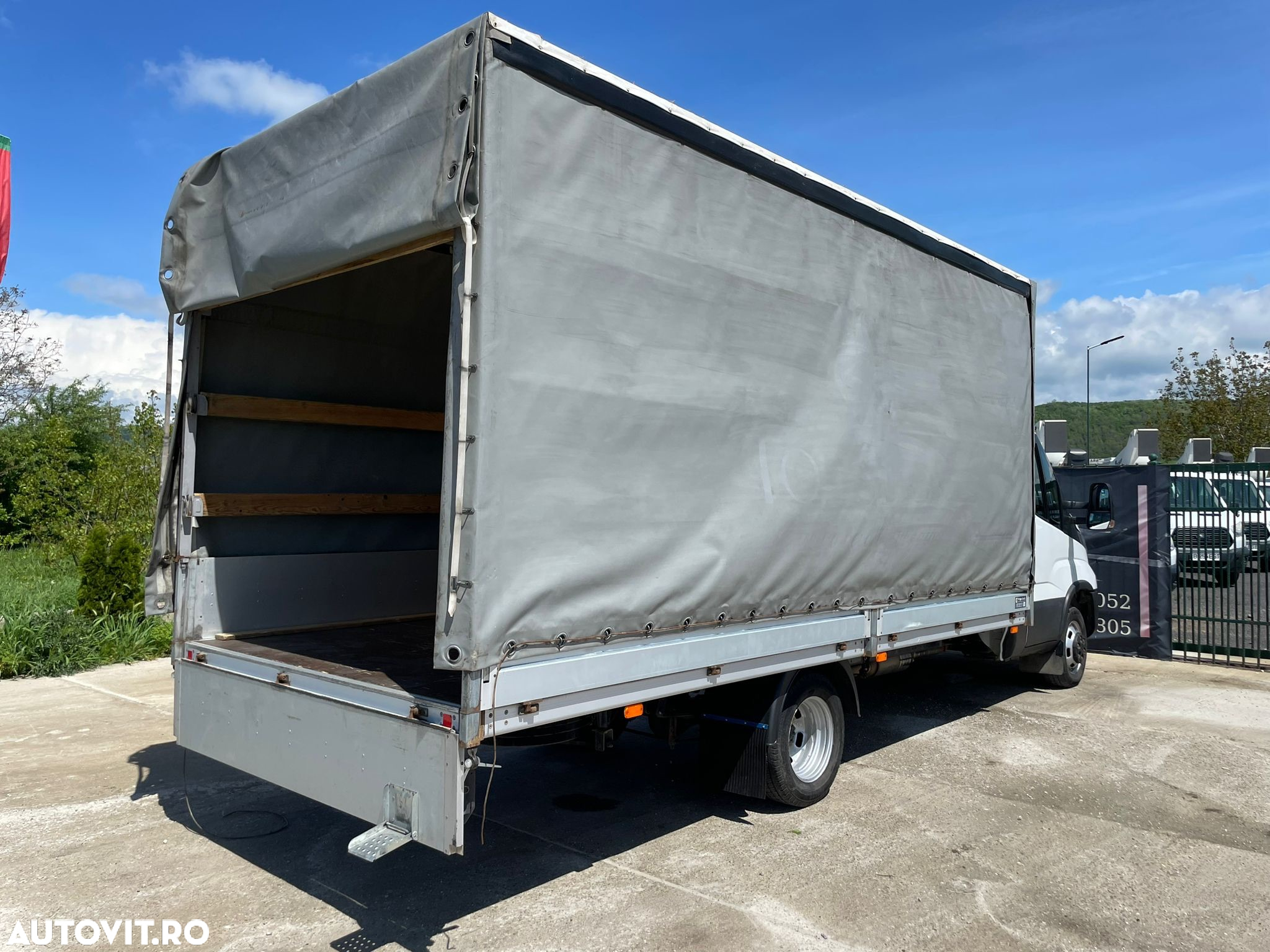 Iveco Daily 35C14 Prelata 10 EUROPALETI AXA DUBLA SPATE - 11