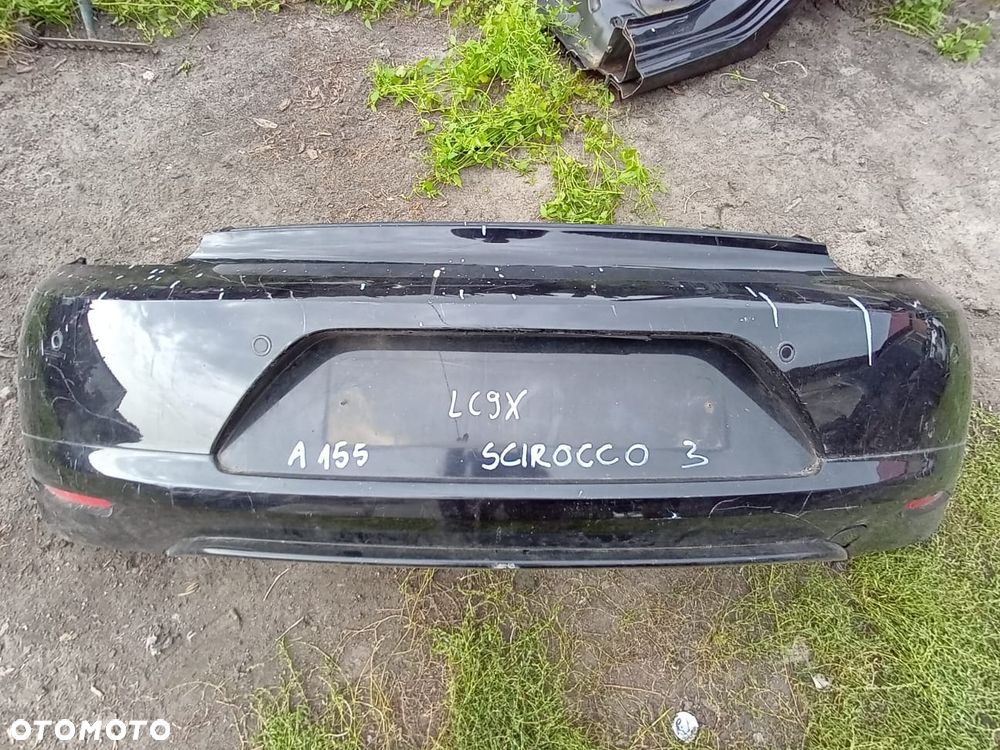 ZDERZAK TYŁ TYLNY VW SCIROCCO III 4xPDC - 1