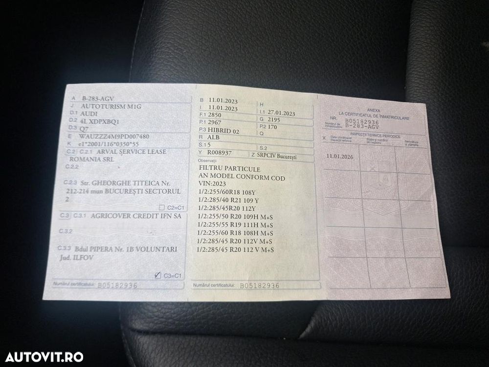 Audi Q7 3.0 45 TDI quattro Tiptronic S Line - 7