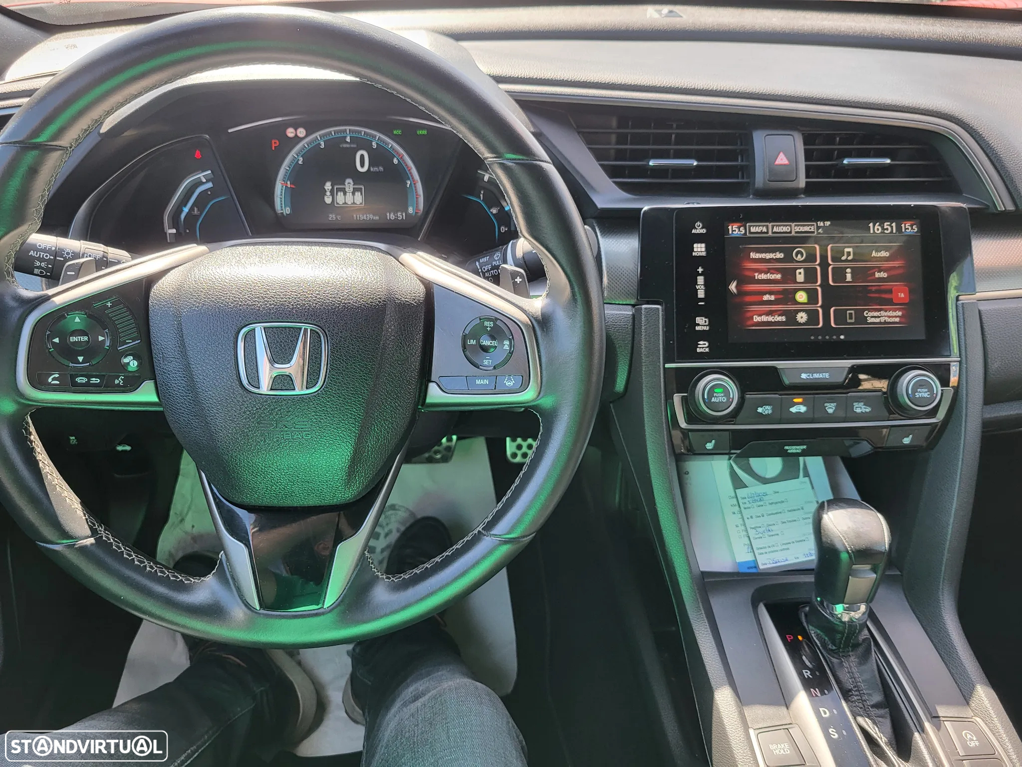Honda Civic 1.0 i-VTEC Elegance CVT C.Navi - 9