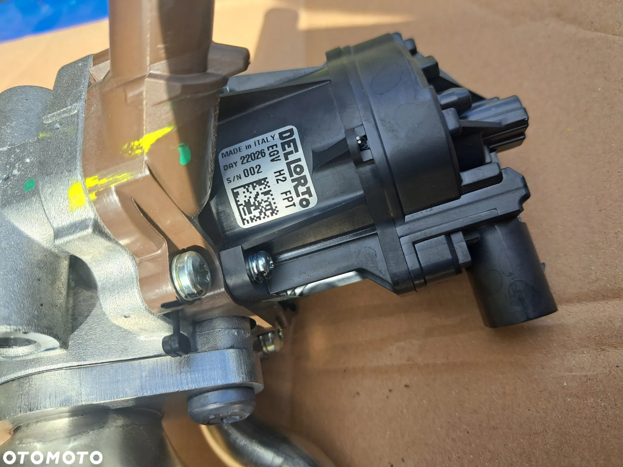 Zawór EGR AGR Fiat Ducato III 2.3 JTD Multijet 5802531806 5802528634 Zawór chłodnica spalin AGR EGR Fiat Ducato 2.3 D - 7