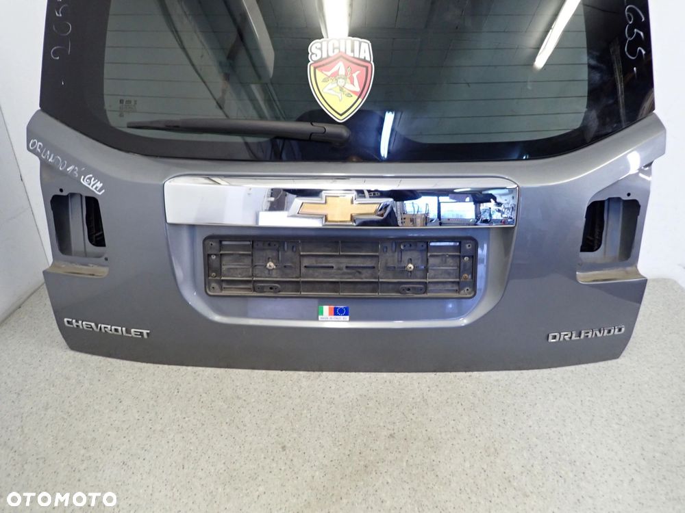 CHEVROLET ORLANDO 10- KLAPA TYLNA BAGAŻNIKA GYM KOMPLETNA - 2