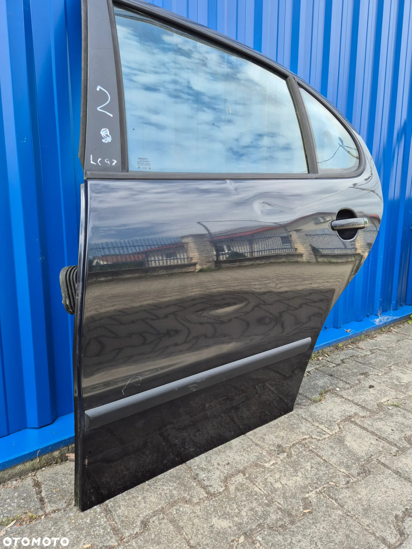 DRZWI TYŁ LEWY LEWE SEAT LEON I ( 1 ) | SEAT TOLEDO II ( 2 ) LC9Z CZARNE - 19