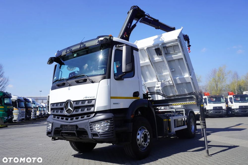 Mercedes-Benz Arocs 1830 / 90 tys. km! / HIAB 111 B-2 HIDUO - 12