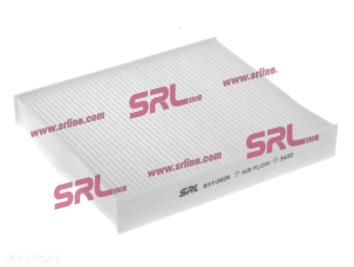 Filtru polen, habitaclu Srline Polonia, Ford Focus II, 2004-2012, Volvo C30, 2006-2013, Volvo C70, 2006-2013, Volvo S40, 2004-2012, Volvo V50, 2003-2012, 234x209x36 mm - 1