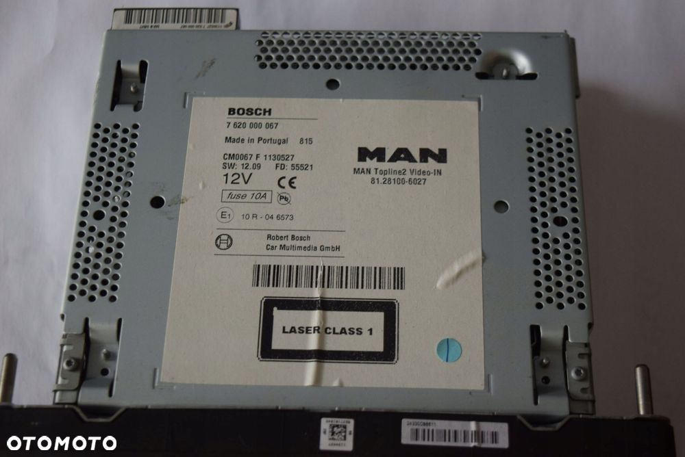 RADIO MAN EURO 6 12V NAVI 81.28100-6027 - 4
