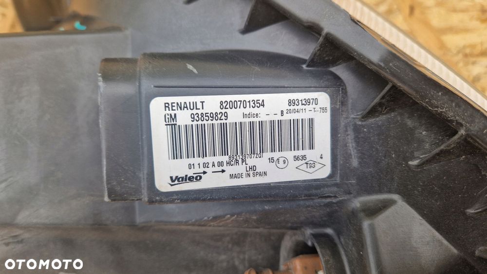 RENAULT TRAFIC 2 II OPEL VIVARO LAMPA LEWA PRZÓD PRZEDNIA LIFT EUROPA - 3