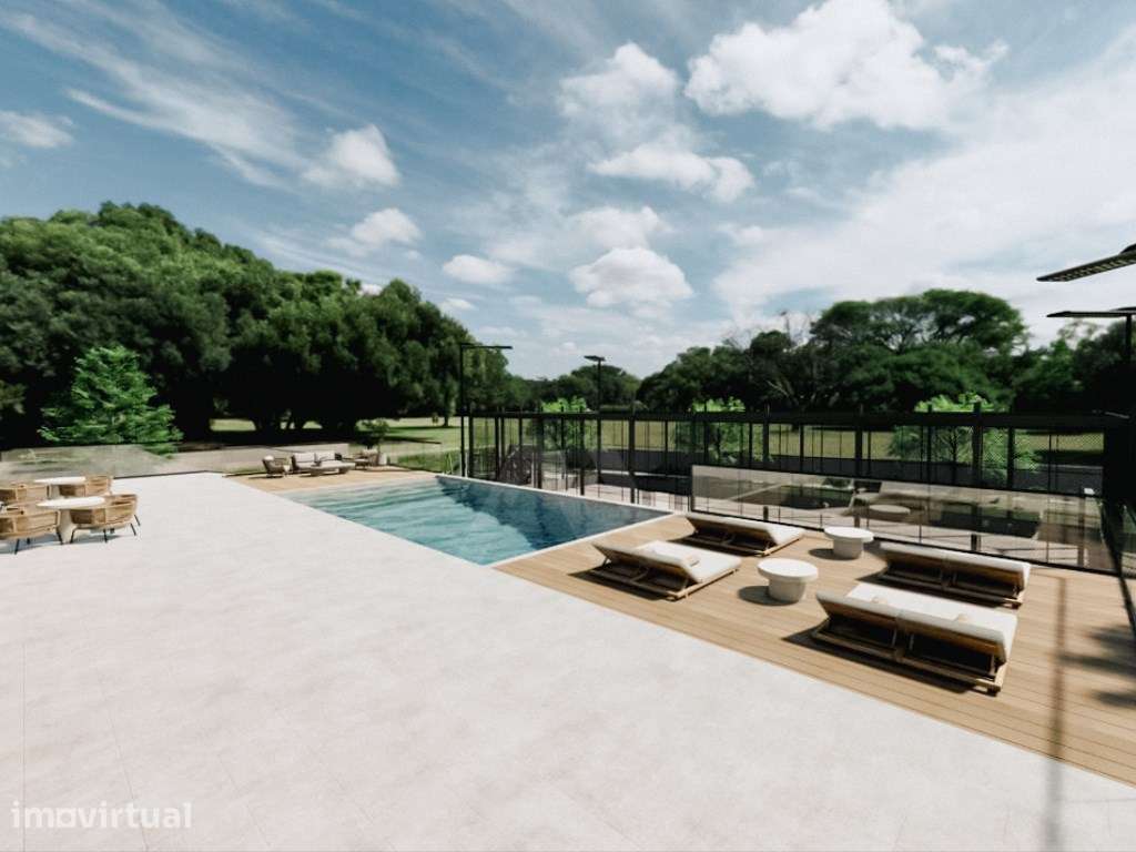 Apartamento T2 novo com piscina e excelentes acessos em Leiria. - Grande imagem: 2/19