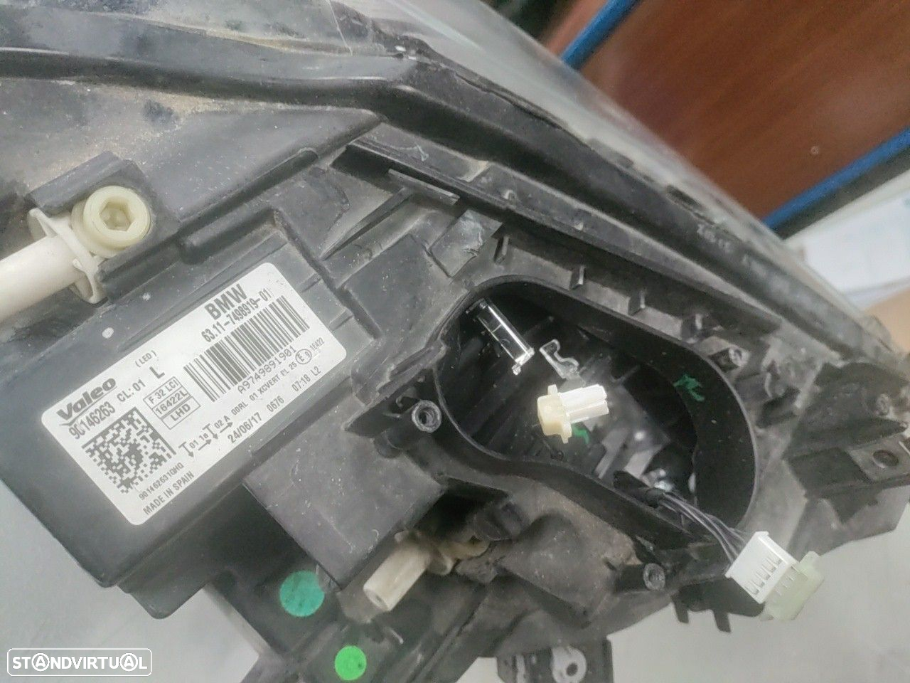 Farol Frente Esquerdo / Otica Esquerda Bmw 4 Gran Coupe (F36)  7498919 - 6