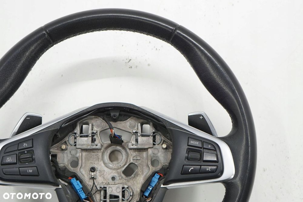BMW X1 F48 17R KIEROWNICA SKÓRA CZARNA MULTI ŁOPATKI 6877519 - 4