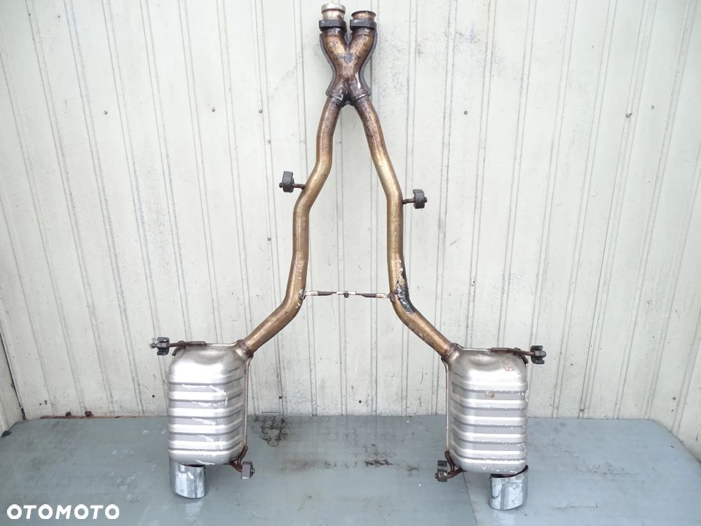 Tłumik tłumiki końcowy komplet  350 3.5 v6 Mercedes R171 W171 SLK 1714910401 - 1