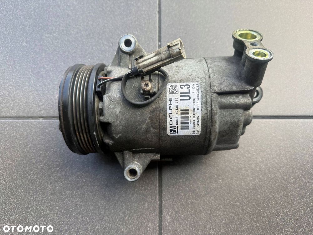 KOMPRESOR KLIMATYZACJI 1.6 16V OPEL 13286085 DELPHI - 1