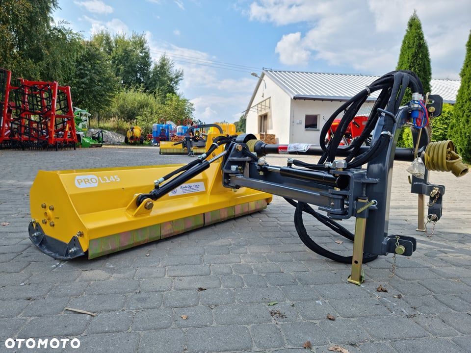 KOSIARKA bijakowa PRO L 145 MULCZER ROZDRABNIACZ + WAŁEK GRATIS na wysięgniku - 1