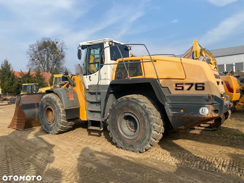 Liebherr L576, 2015 ROK, WAGA W ŁYŻCE, z NIEMIEC, - 2