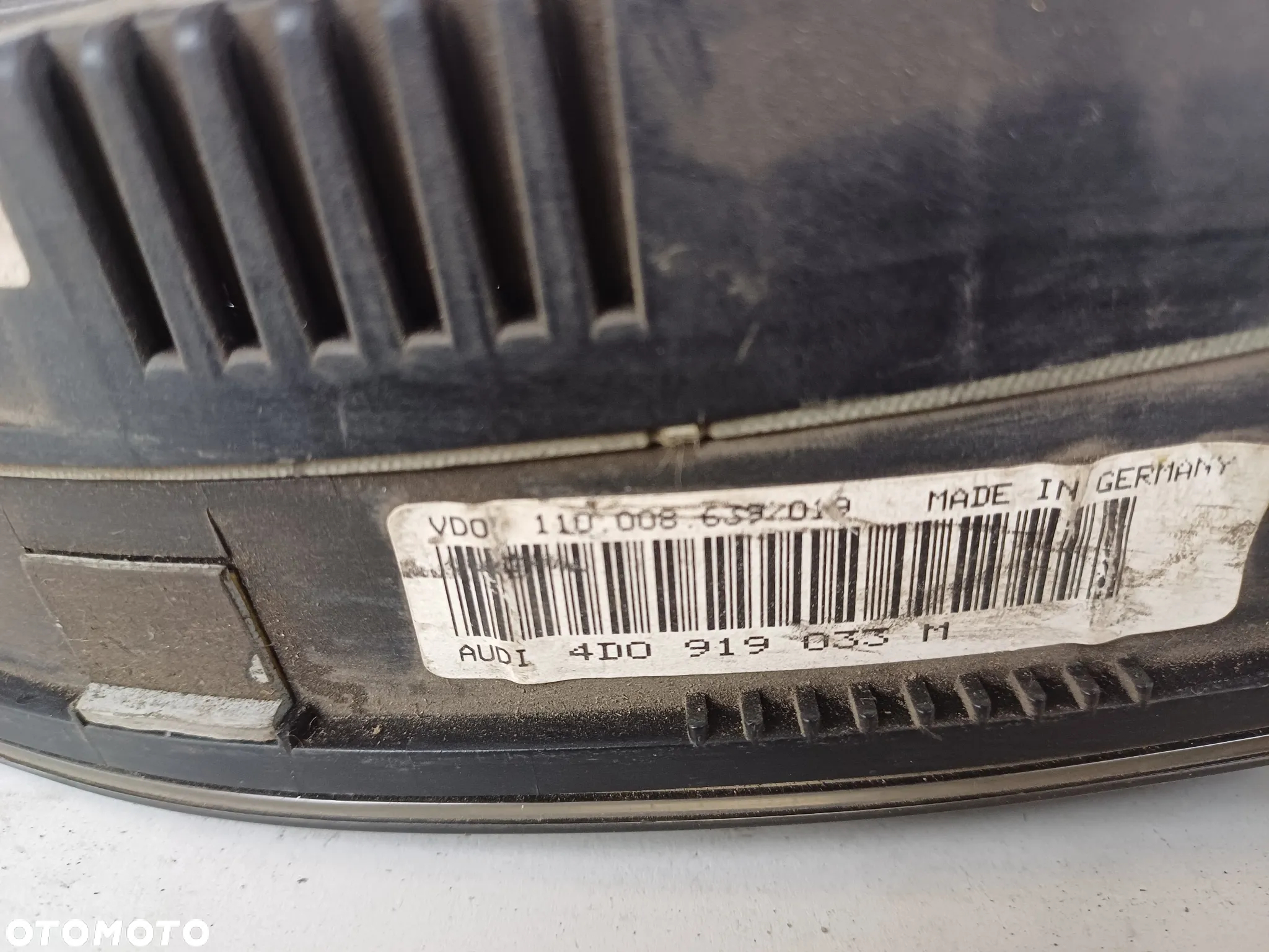 AUDI A8 LICZNIK ZEGARY 4D0919033M - 3