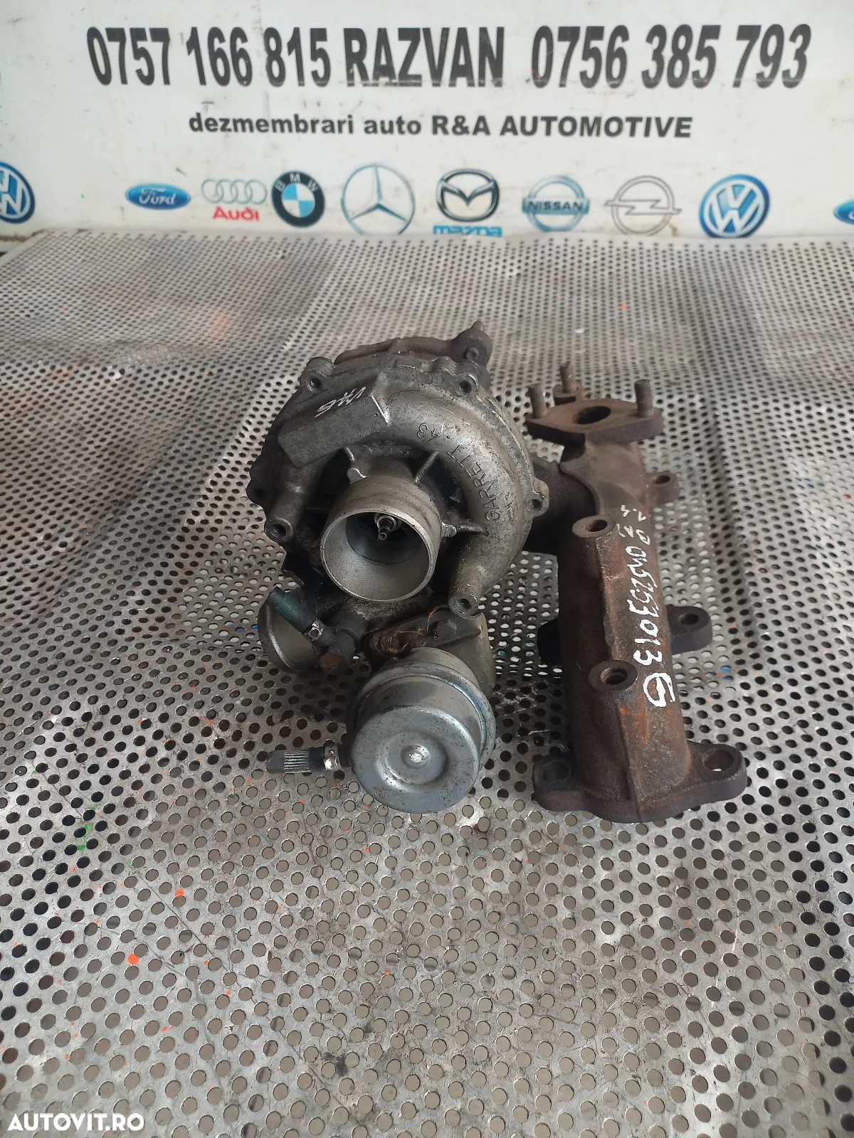Turbo Turbina Vw Seat Skoda 1.4 Tdi Cod G Polo Fabia Fox Lupo Ibiza - Dezmembrari Arad - 4