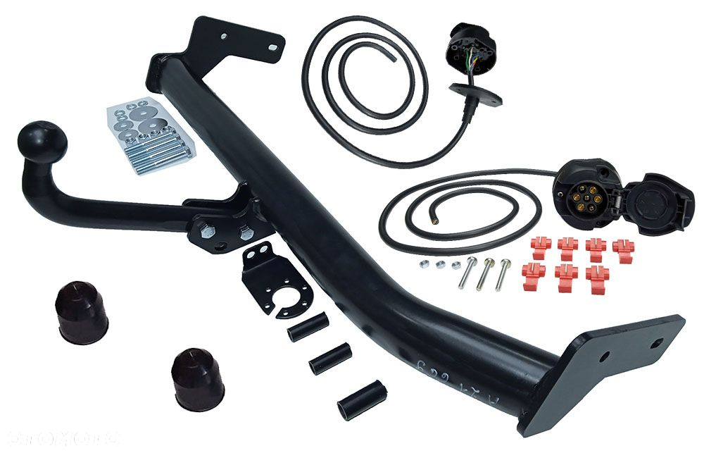 CHEVROLET CAPTIVA + FACELIFT FL 2006-2018 HAK HOLOWNICZY + WIĄZKA + ADAPTER 7PIN/13P + GNIAZDO - 7
