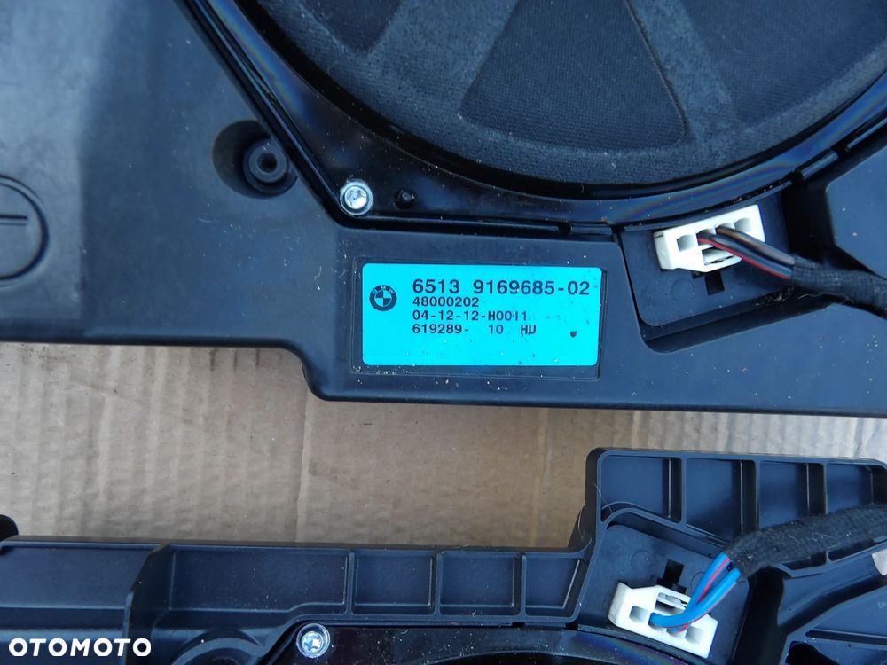 BMW - F12 - KOMPLETNE NAGŁOŚNIENIE - WZMACNIACZ , GŁOŚNIKI - KOMPLET - 9266358  9315646  9169685 - 5