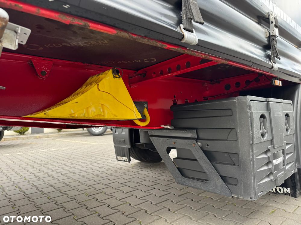 Wielton NACZEPA FIRANKA MEGA, SAF, XL, OŚ I DACH PODNOSZONE 2017 ROK SUPER STAN - 17