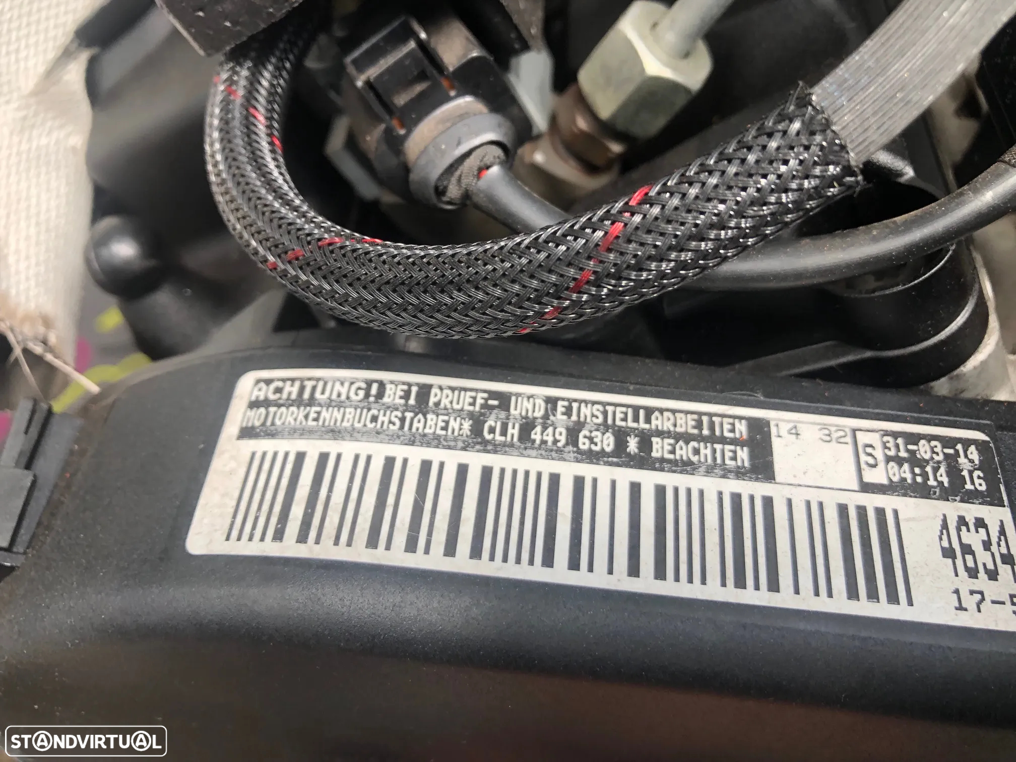 Motor Seat Leon (5F) 1.6 TDi 105cv de 2014 - Ref: CLH- NO20344 - 6