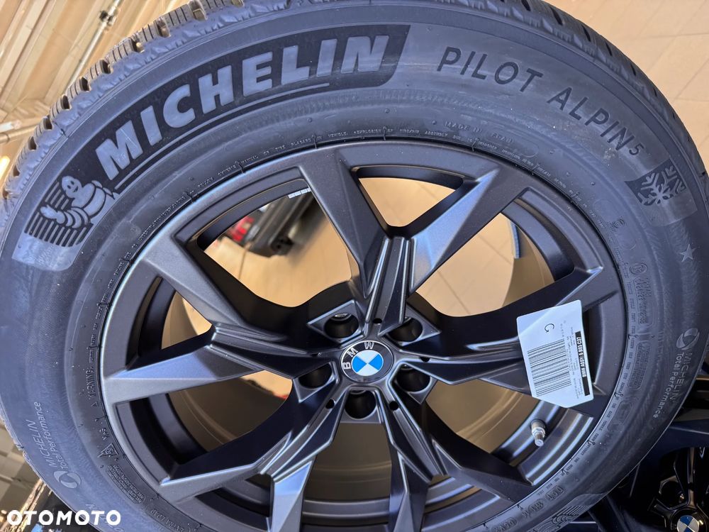 NOWE Oryginalne koła zimowe 18" Y Spoke 921 BMW X3 G45 225/60 R18 104H XL GREY - 7