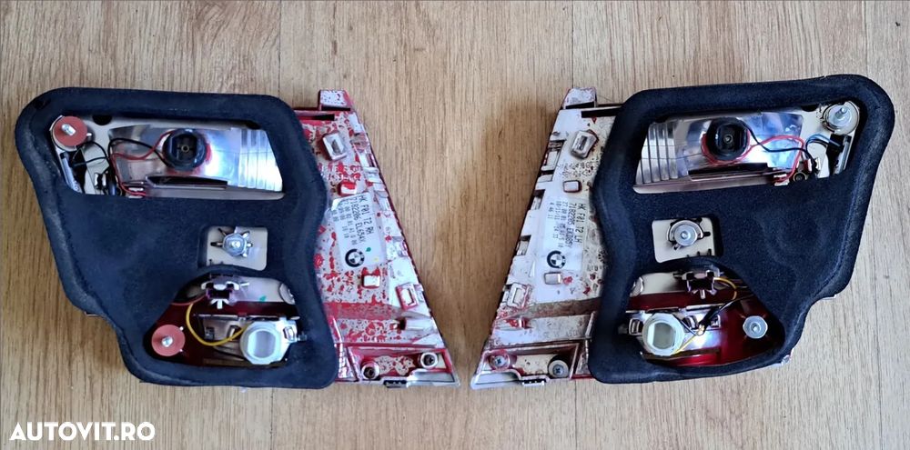 Stop tripla lampa stanga dreapta spate aripa 2008-2009-2010-2011-2012 model cu tenta rosie fara facelift bmw F01 F02 F03 F04h - 4