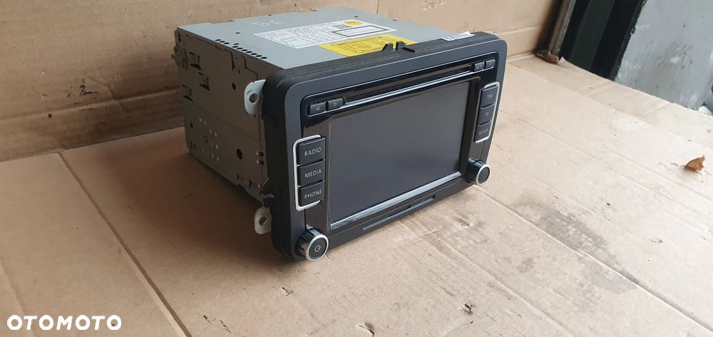 Radio radioodtwarzacz oryginał BDB KOD VW Passat B6 3C8035190 - 4