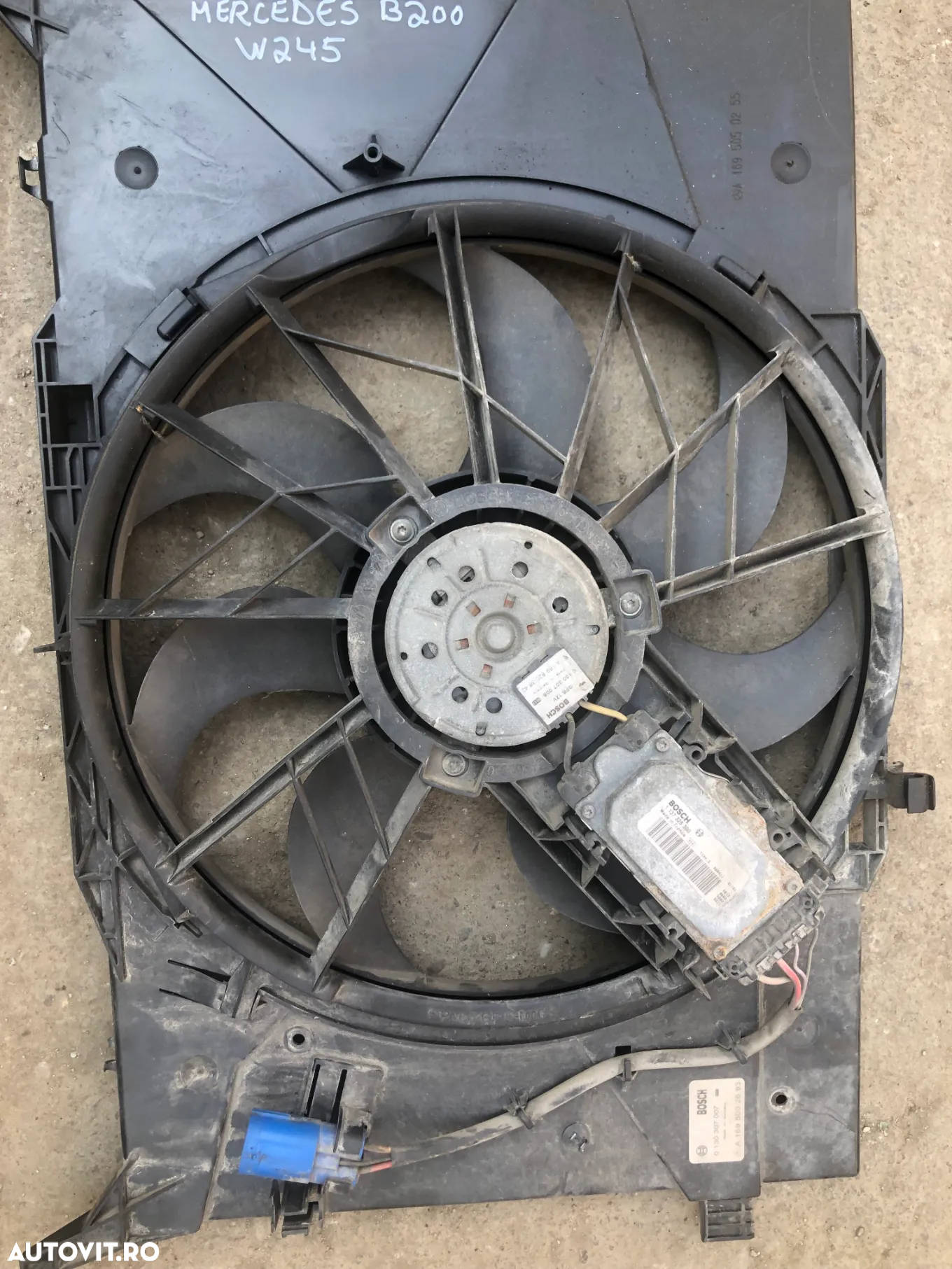 Electroventilator Mercedes Benz B200 CDI w245 2007 - 3