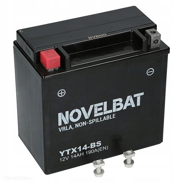 Akumulator Novelbat AGM 12V 14Ah YTX14-BS VRLA L - 1