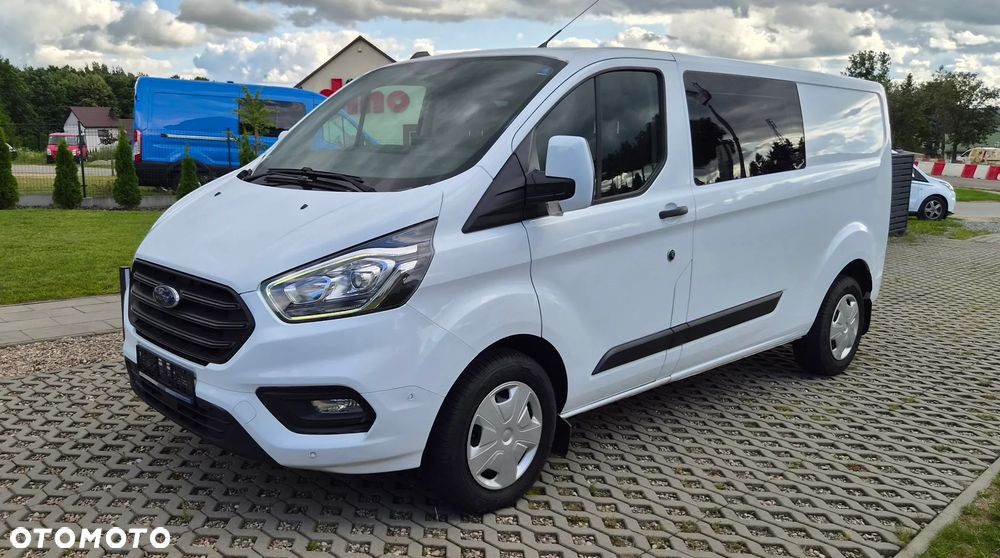 Ford Transit Custom L2H1 Brygadówka 6 osobowy 2.0d 170KM NAVI KAMERA - 37