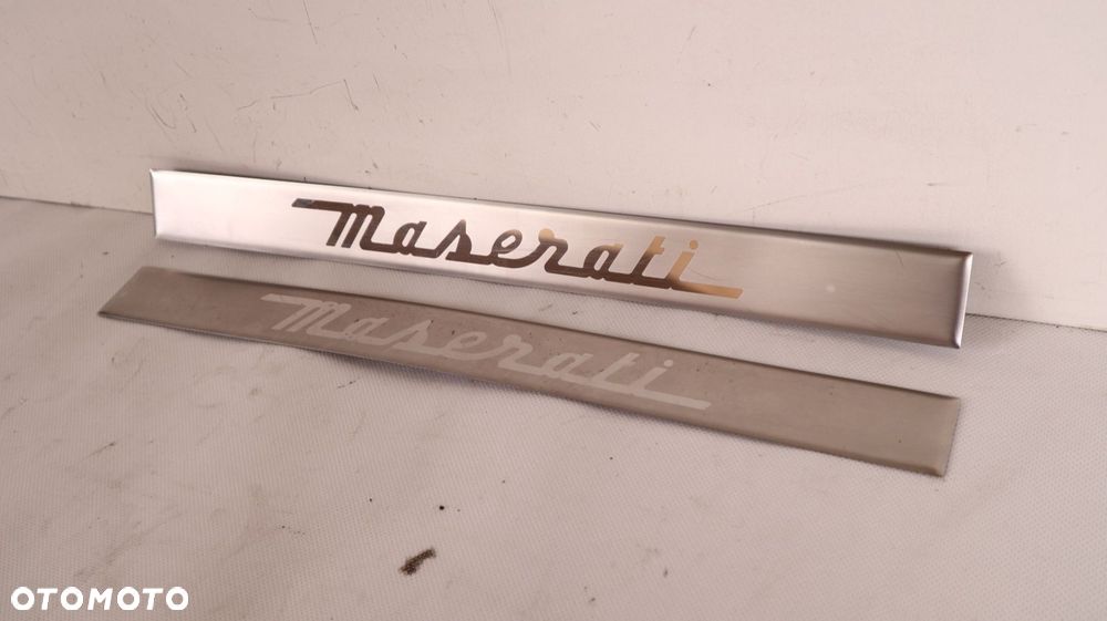 MASERATI GHIBLI 14- OSŁONY NAKŁADKI PROGU - 3