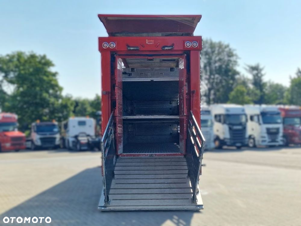 Finkl SAV35 – NACZEPA DO PRZEWOZU ŻYWYCH ZWIERZĄT | 3 OSIE BPW | 3 POKŁADY | WENTYLACJA | PODNOSZONY DACH - 10