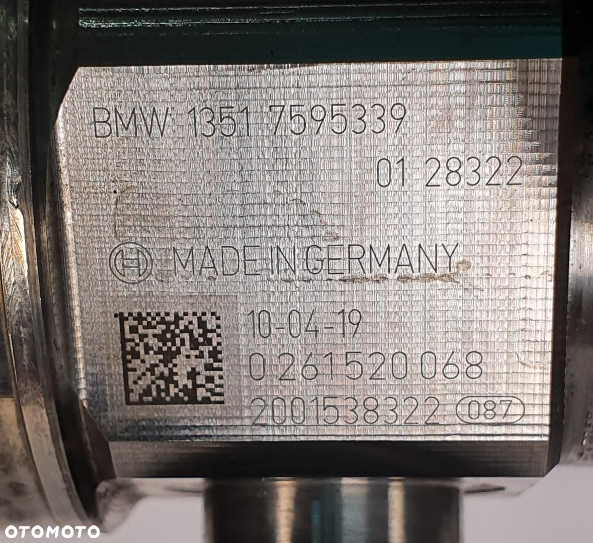 POMPA WTRYSKOWA PALIWA PALIWOWA BMW 5 F10 4.4 V8 7595339 - 5