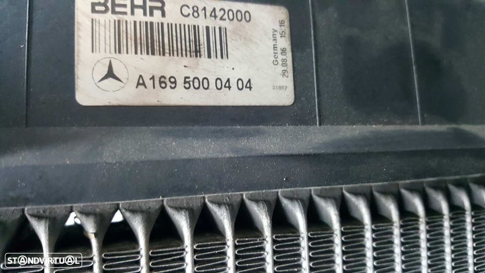 RADIADOR DE ÁGUA MERCEDES CLASE B (W245) 200 CDI (245.208) - 6