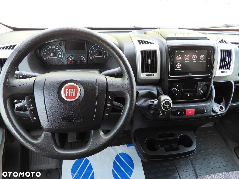 Fiat DUCATO PLANDEKA 10 PALET WEBASTO TEMPOMAT KLIMATYZACJA LEDY PNEUMATYKA  160KM - 29