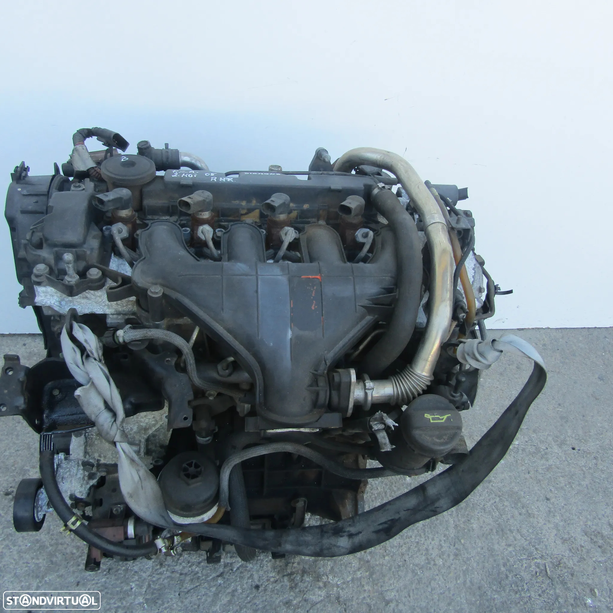 Motor Peugoet 407 2.0 HDi Diesel RHR INJECAO SIEMENS - 4