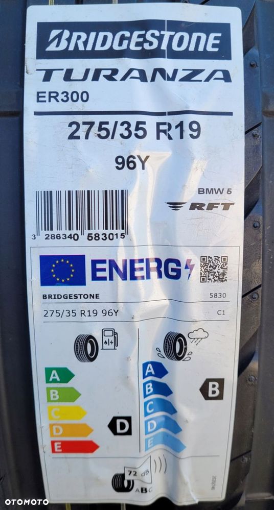 2x Bridgestone Turanza ER300 275/35R19 96Y L829A - 4