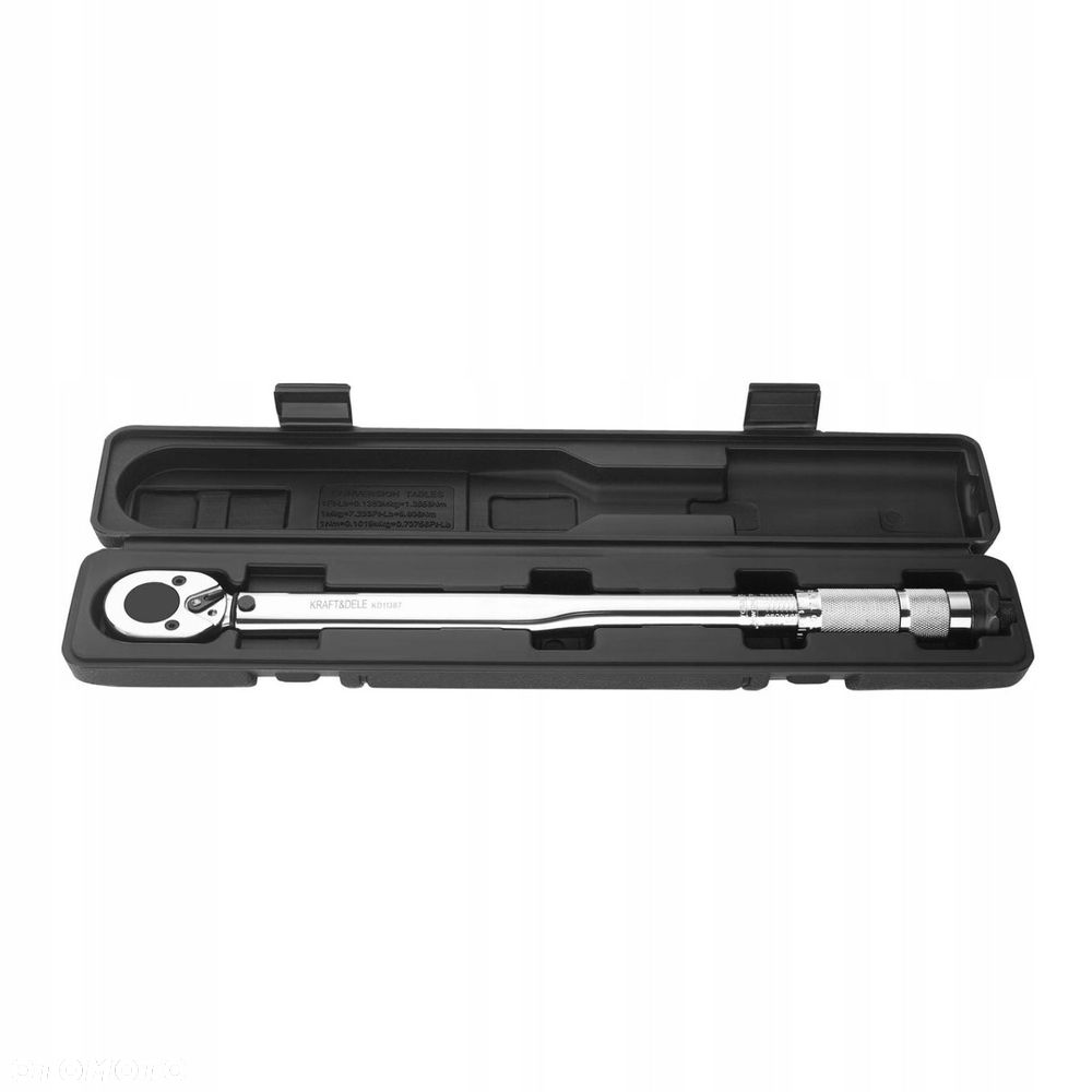 KRAFTDELE KLUCZ DYNAMOMETRYCZNY 1/2" 28-210Nm WALIZKA CERTYFIKAT KD11387 - 6