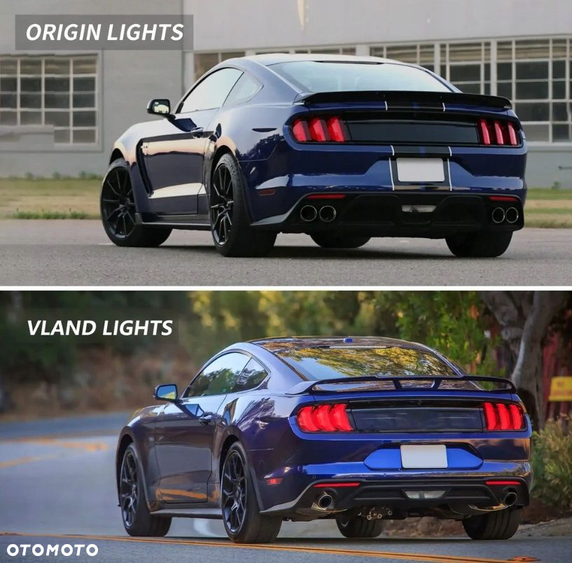 Lampy tyl kpl Vland Led Diody Dynamiczne Ford Mustang VI 6 2015-2023 Lift - 8