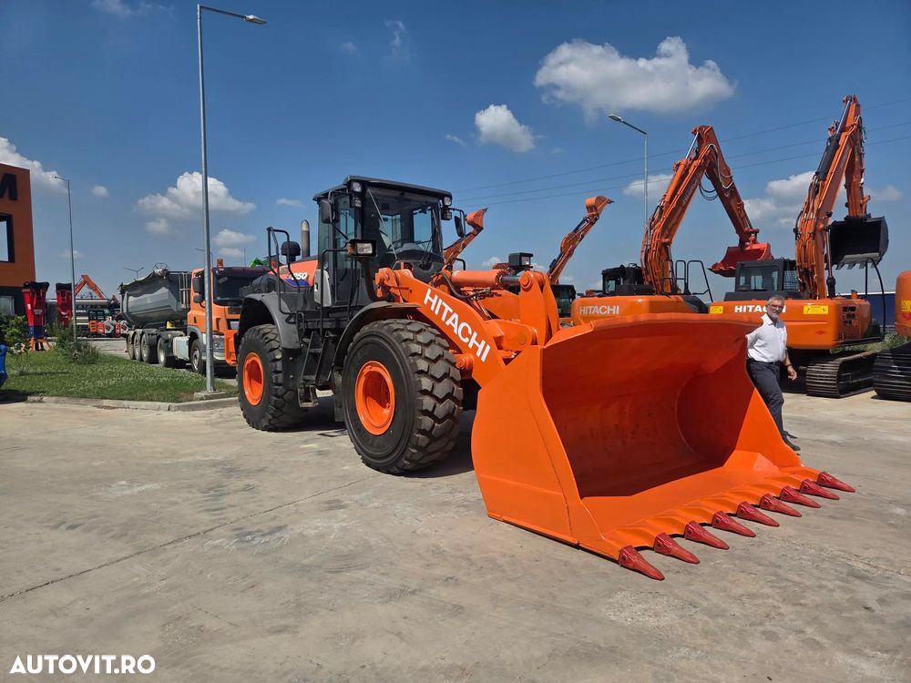 Hitachi ZW250-6, 2018, cupa 4mc, produsa in JAPONIA, masa operationala 22,7tone, anv 23,5R25 80% ok, Consum mediu 10l/ora, camera mers masalier, STARE FOARTE BUJNA-posibilitate leasing 2 ani-PROMOTIE 66.900 EUR+Tva - 5
