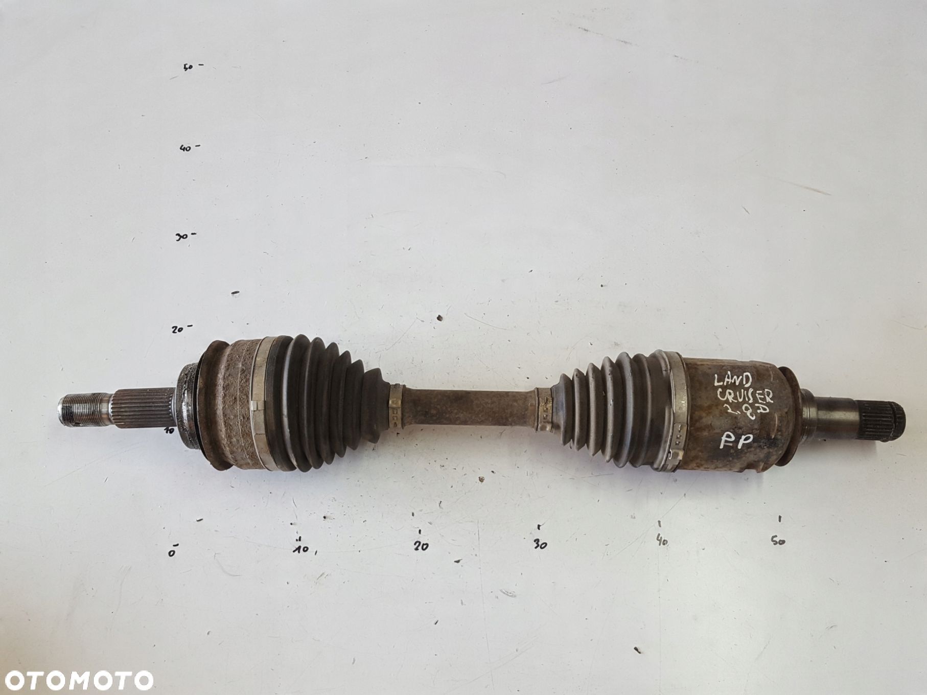 TOYOTA LAND CRUISER 150 18-22r 2.8 D4D PÓŁOŚ PRAWA PRZÓD AUTOMAT - 1