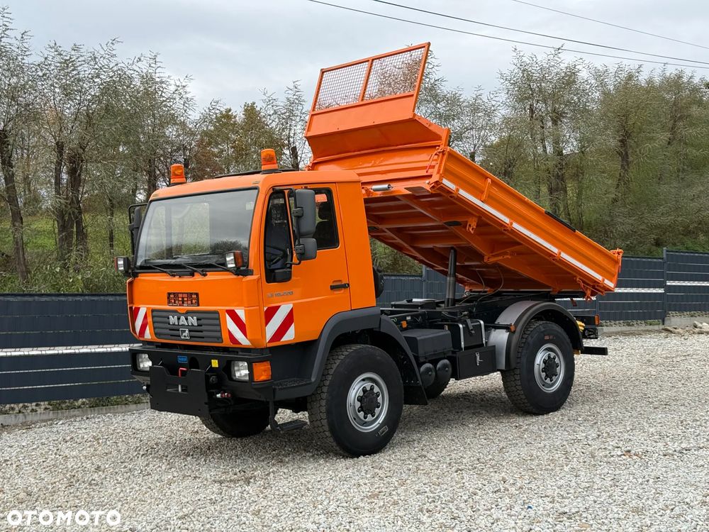 MAN * MAN 10-220 * Wywrotka Kiper Meiller * 4x4 * Zimowe Utrzymanie * Unimog * - 1