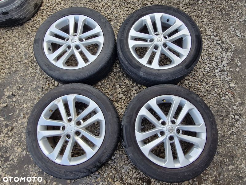 nissan qashqai ii j11 felgi aluminiowe alufelgi 17' cali 5x114.3 6,5j 40300br07a - 1