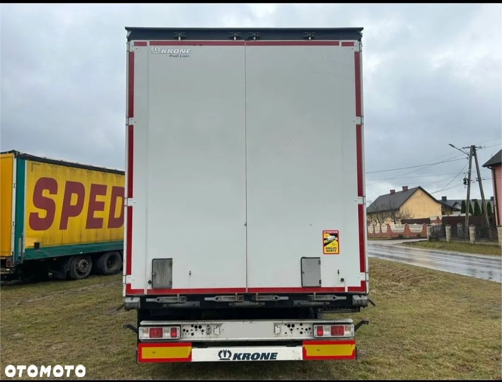 Krone STANDARD 2021 podnoszona oś OPONY 70% / STAN BARDZO DOBRY / OD PIERWSZEGO WŁAŚCICIELA / PALECIARA / TOP / sprowadzona z Niemiec !! - 30