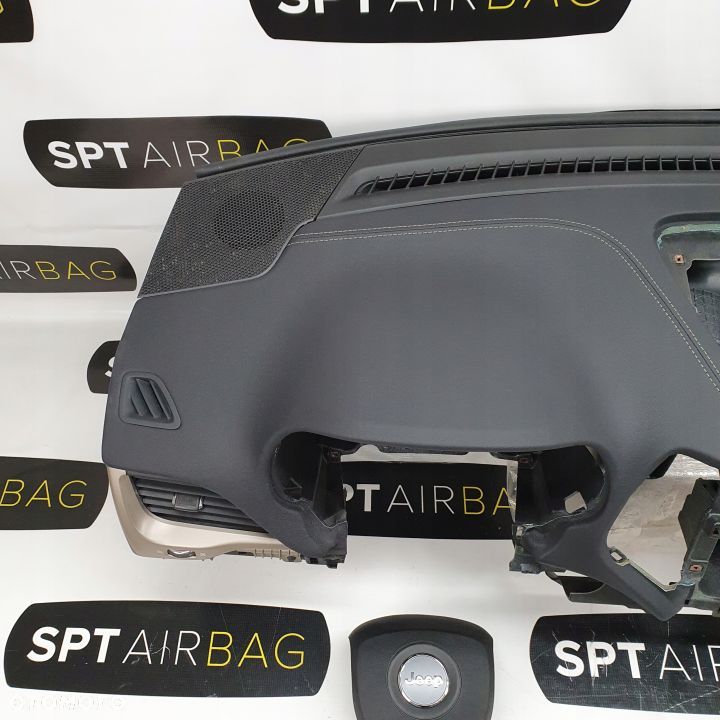 JEEP CHEROKEE KL DESKA ROZDZIELCZA KONSOLA KOKPIT PULPIT PODUSZKI AIRBAG AIR BAG KIT SET - 2
