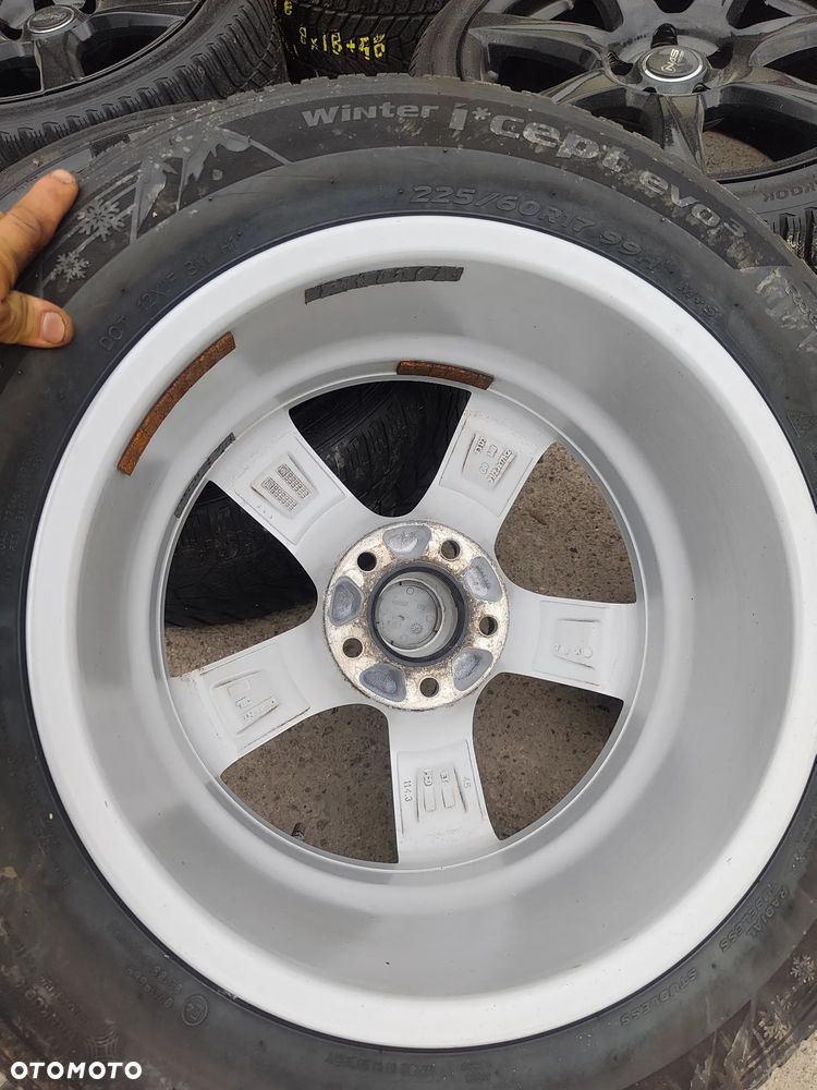 5x114,3 Felgi Aluminiowe Alufelgi 17 Koła Zimowe Zima 5x114 Kia Sportage Hyundai ix35 Tucson Santa Fe Nissan Qashqai Xtrail Citroen C4 Aircross Renault Kadjar Dacia Duster Mitsubishi ASX Outlander Honda CR-V Mazda Toyota RAV4 Suzuki Grand Viatara 5,5mm Legnica ALU-RAD 225/60 - 13