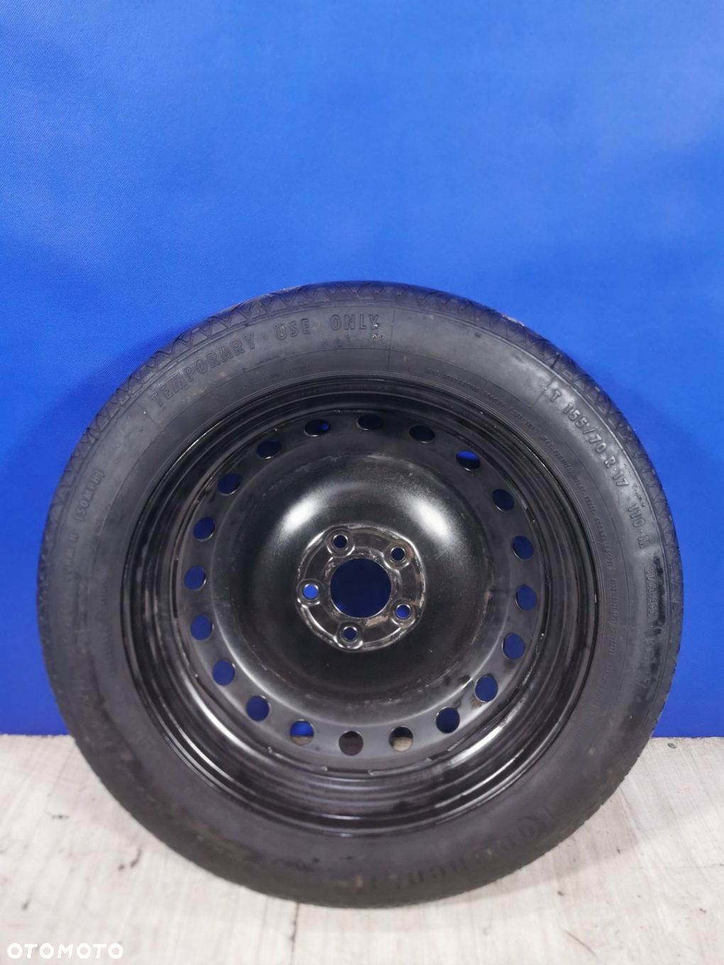 Mercedes E-Klasa W212 koło dojazdowe zapas 155/70 R17 4.00Bx17H2 ET39 5x112 - 9