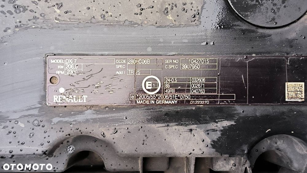 SILNIK KOMPLETNY RENAULT PREMIUM 320 DXI DXI7 - 2