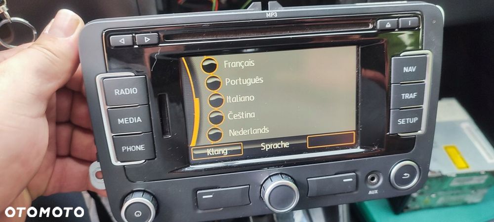 Radio Nawigacja Oryginalne Seat Rns 310 5P0035191C Kod Bdb - 4